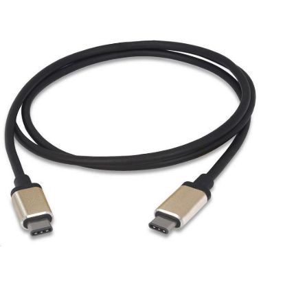 Obrázek PREMIUMCORD Kabel USB 3.1 konektor C/ male - USB 3.1 C/ male, 0, 5m hliníkové konektory