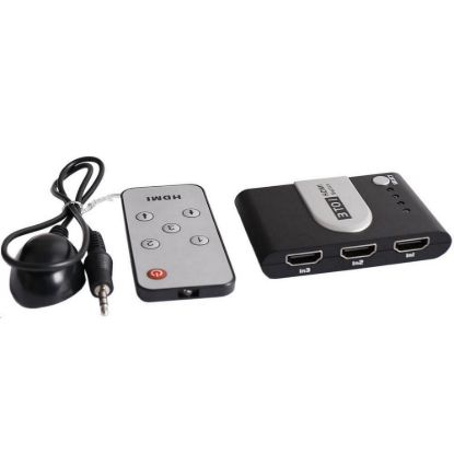 Obrázek PREMIUMCORD HDMI switch 3: 1 s dálkovým ovladačem