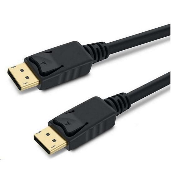 Obrázek PREMIUMCORD DisplayPort 1.3/ 1.4 přípojný kabel M/ M, zlacené konektory, 1m