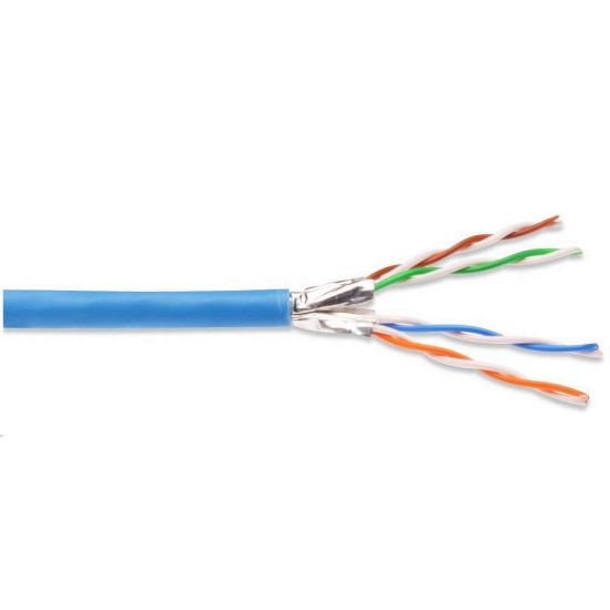 Obrázek PREMIUMCORD CAT6A U- FTP Kabel 4 x 2, drát AWG23, čistá měď 100m LSOH