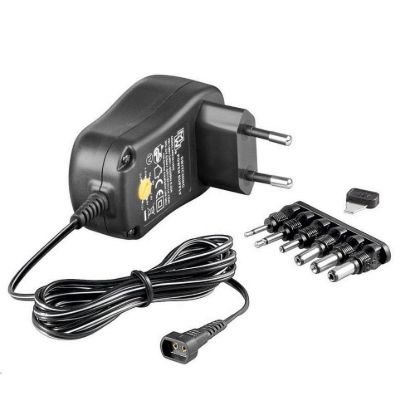 Obrázek Goobay Univerzální napájecí adaptér 230V/ 3- 12V stejnosměrný 1000mA