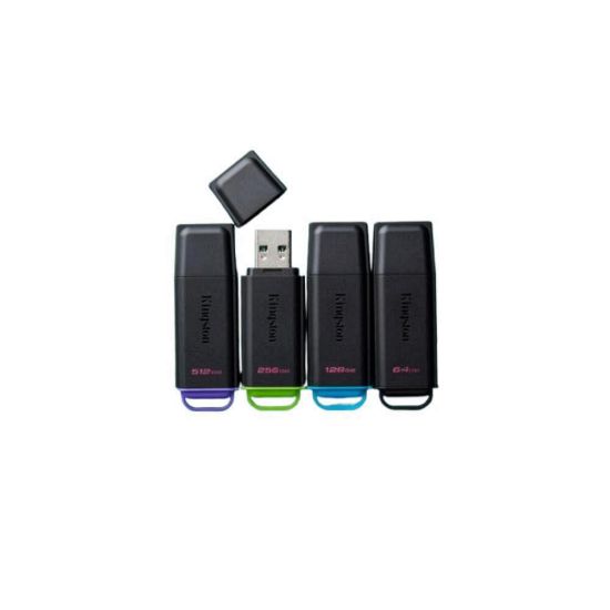 Obrázek Kingston Flash Disk 128 GB USB 3.2 Gen 1 DataTraveler Exodia Gen 2 (Black + Blue)