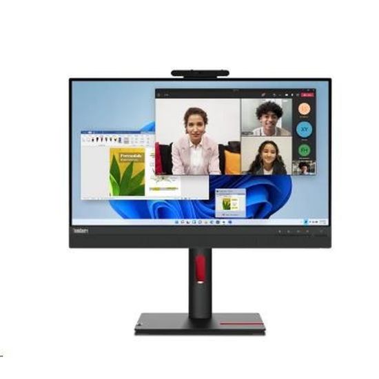 Obrázek LENOVO LCD ThinkCentre TIO 24 Gen5 - 23.8" FHD IPS touch , 16: 9, 6 ms, 250 nits, 1000: 1, DP, HDMI, VESA, PIVOT, 3Y