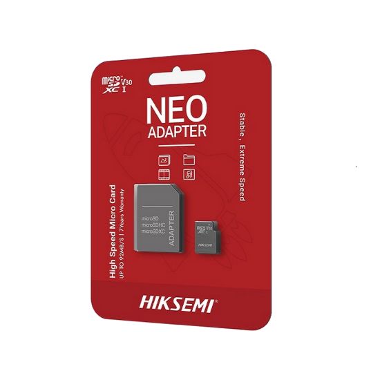Obrázek HIKSEMI MicroSDXC karta 128 GB, C10, UHS- I, (R: 92MB/ s, W: 40MB/ s) bez adaptéru