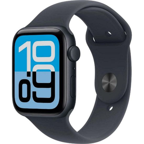 Obrázek Apple Watch SE 3 GPS 44mm Midnight Aluminium Case with Midnight Sport Band - M/ L