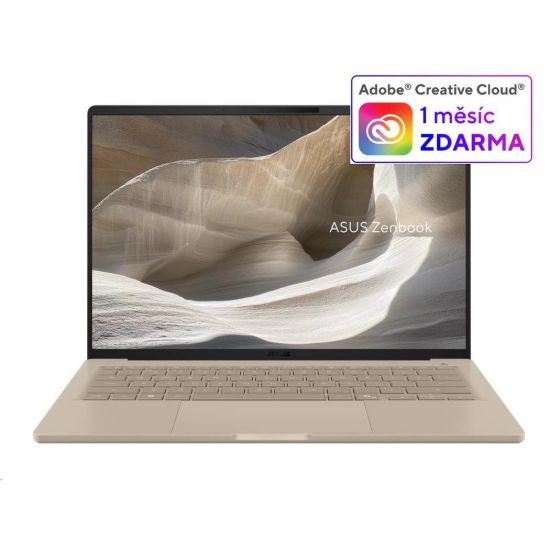 Obrázek ASUS NTB Zenbook A14 (UX3407QA- OLED180 W), X1 26 100, 14" 1920 x 1200, 16 GB, 1 TB SSD, Adreno, W11 Home, Zabriskie…