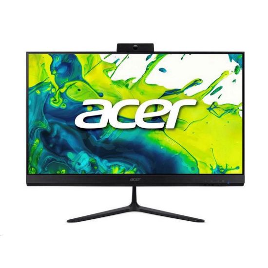 Obrázek ACER PC AiO Aspire C24B- GCZN_LUBR35400U, Ryzen 3 5400U, 23.8" FHD, 8 GB, 512 GB SSD, Radeon, W11H, Black