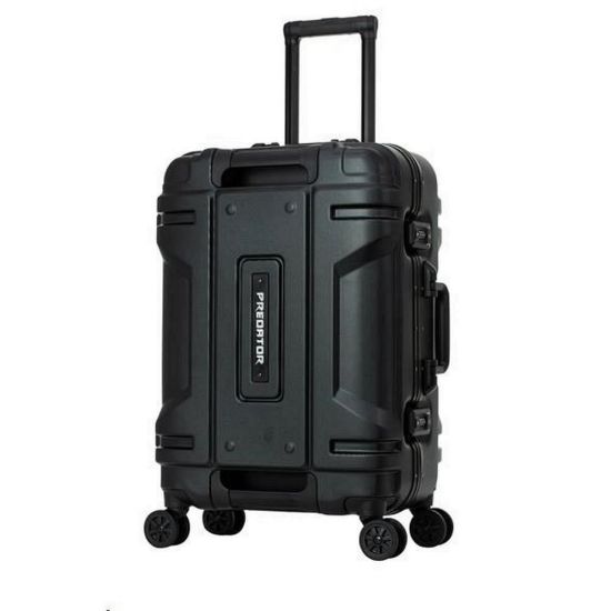 Obrázek ACER Cestovní kufr Predator Robust Luggage 22", polykarbonát, 54l, TSA kombinační zámek, 2 kapsy, černá