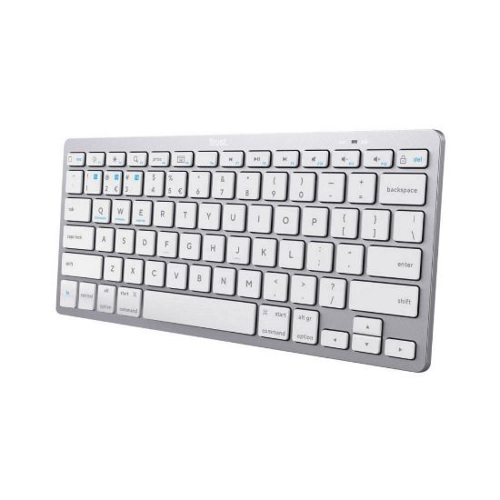 Obrázek TRUST bezdrátová klávesnice BASICS Wireless Bluetooth keyboard CZ/ SK