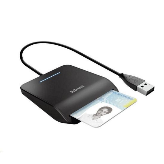 Obrázek TRUST čtečka karet PRIMO (DNI, smartcard), externí, USB, 100cm