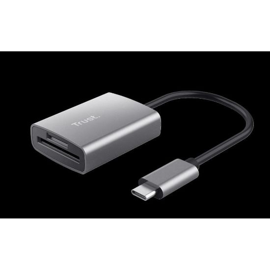 Obrázek TRUST čtečka paměťových karet DALYX Fast, externí, USB- C, 8cm