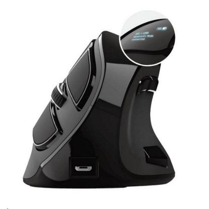 Obrázek TRUST ergonomická Myš Voxx Rechargeable Ergonomic Wireless Mouse