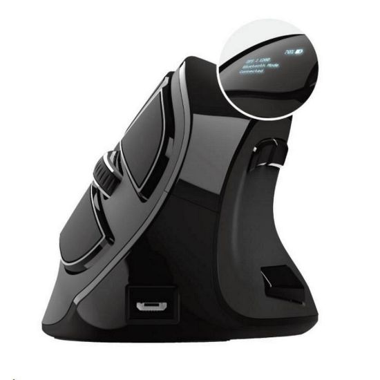 Obrázek TRUST ergonomická Myš Voxx Rechargeable Ergonomic Wireless Mouse