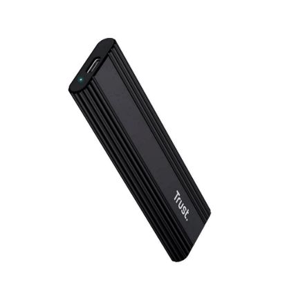 Obrázek TRUST Externí box pro M.2 SSD, USB- C 3.2 Gen2, M.2 2280, černá