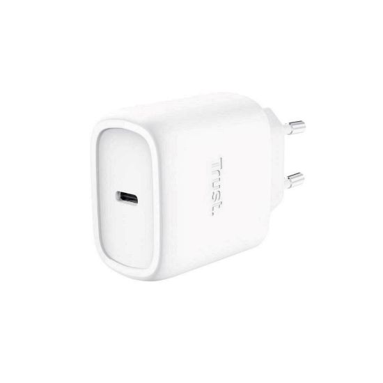 Obrázek TRUST GaN Nabíječka MAXO 45 W, USB- C, bílá