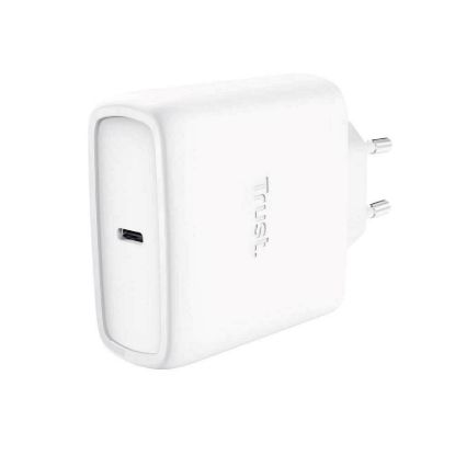 Obrázek TRUST GaN Nabíječka MAXO 65 W, USB- C, bílá