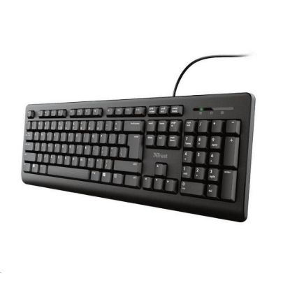 Obrázek TRUST klávesnice PRIMO, membránová, USB, DE