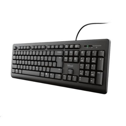 Obrázek TRUST klávesnice PRIMO, membránová, USB, HU
