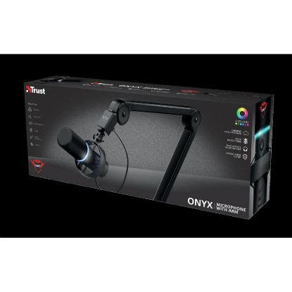 Obrázek TRUST mikrofon GXT 255+ ONYX MICROPHONE & ARM