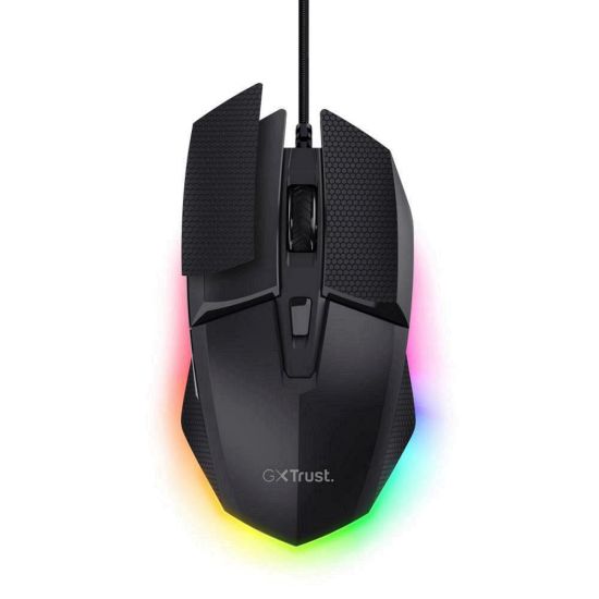 Obrázek TRUST Myš GXT 121 Felox+, Drátová USB, RGB, černá