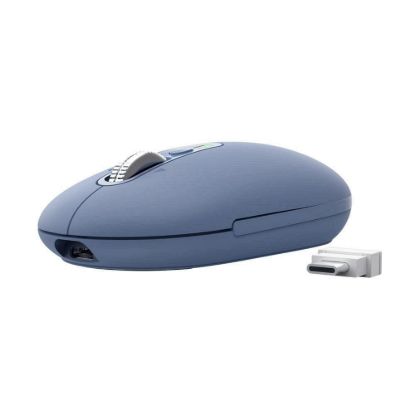 Obrázek TRUST Myš Seron Hyperscroll Slim, Bezdrátová, modrá