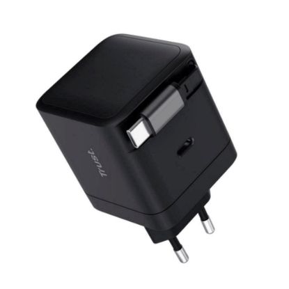 Obrázek TRUST Nabíječka MAXO 65 W, s kabelem, USB- C, černá