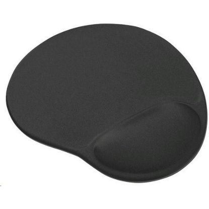 Obrázek TRUST Podložka pod myš Bigfoot Gel Mouse Pad, černá, gelová