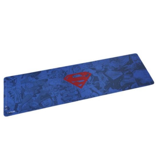 Obrázek TRUST podložka pod myš GXT 759SM XXL, Superman Edition, modrá