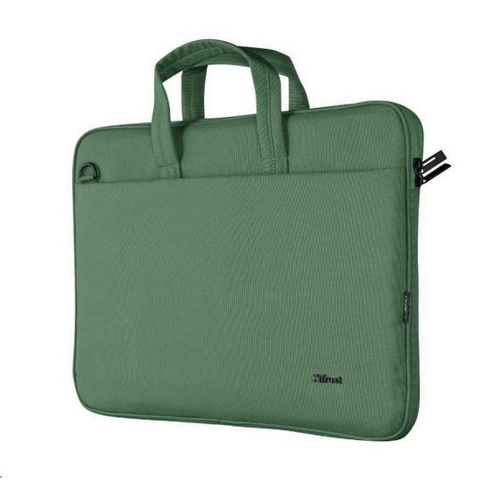 Obrázek TRUST Pouzdro na notebook 16" Bologna Slim Laptop Bag Eco, zelená