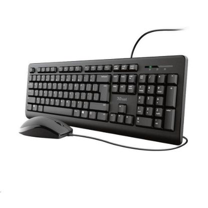 Obrázek TRUST set klávesnice + myš PRIMO, USB, US