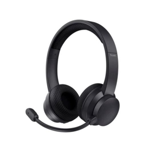 Obrázek TRUST sluchátka s mikrofonem Ayda PC headset, Bluetooth, EKO Produkt, Noise- Cancelling