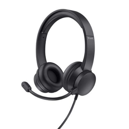 Obrázek TRUST sluchátka s mikrofonem HS- 150 PC headset