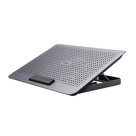 Obrázek TRUST stojan na notebook Exto Laptop Cooling Stand Eco, šedá