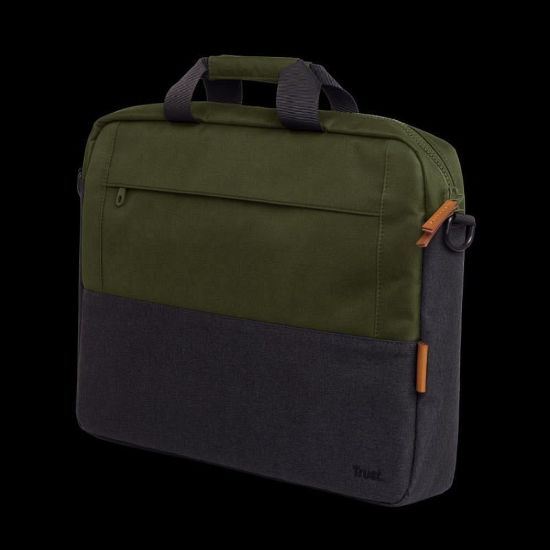 Obrázek TRUST Taška na notebook 16" Lisboa Bag - zelená