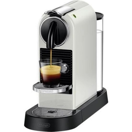 Obrázek DeLonghi Nespresso Citiz EN 167.W, kapslový kávovar bílý, 19 bar, Thermoblock, 1 l nádrž