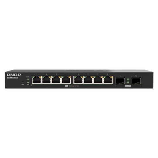 Obrázek QNAP switch QSW- L2110- 2S8T (8 x 2, 5GbE, 2xSFP+, fanless)