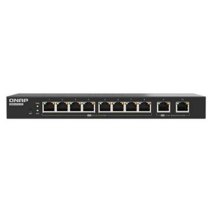 Obrázek QNAP switch QSW- L2110- 10T (8 x 2, 5GbE, 2 x 10GbE, fanless)