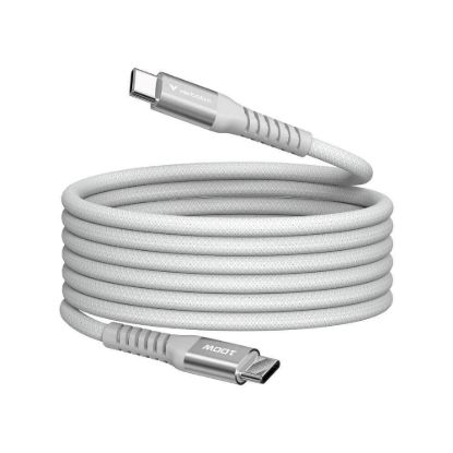 Obrázek VERBATIM Kabel USB- C Sync & Charge, 100 W, Magnetický, 120cm, šedá