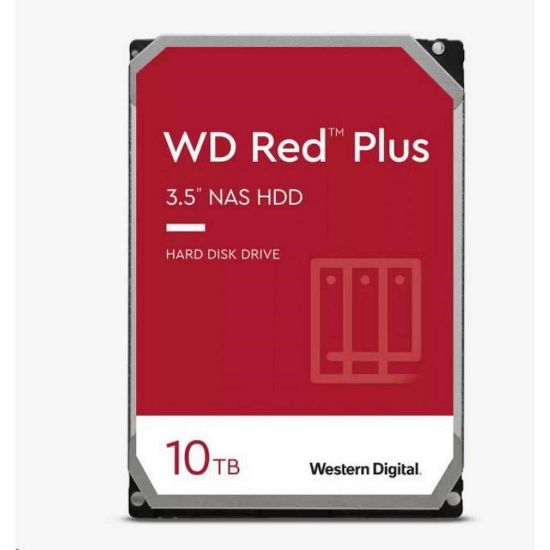 Obrázek WD RED PLUS NAS WD120EFGX 12 TB, SATA III 3.5", 512MB 7200RPM, 260MB/ s, CMR
