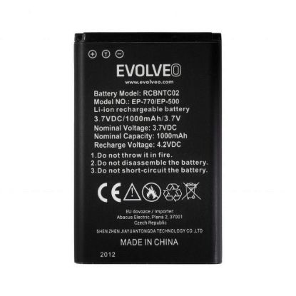 Obrázek EVOLVEO originální baterie 1000 mAh pro EasyPhone FP, FS