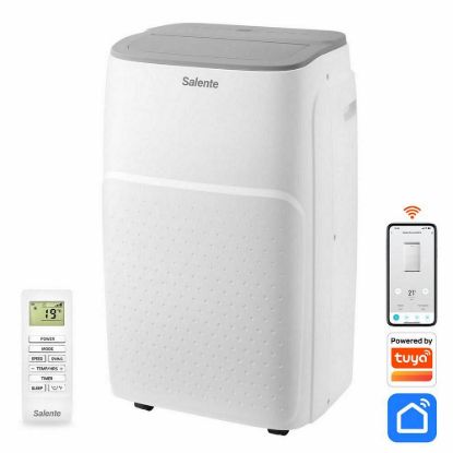 Obrázek Salente SummerICE12, chytrá mobilní klimatizace, 12000 BTU, WiFi+Bluetooth, dálk. ovl.