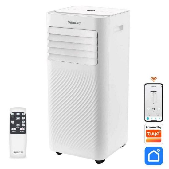 Obrázek Salente SummerICE7, chytrá mobilní klimatizace, 7000 BTU, WiFi+Bluetooth, dálk. ovl.