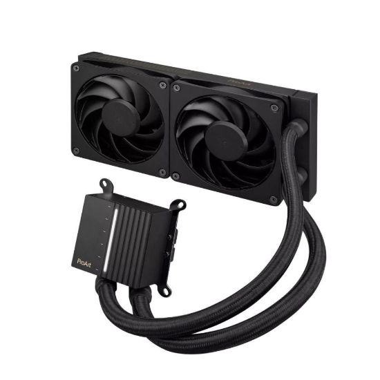 Obrázek ASUS vodní chladič CPU AIO ProArt LC 240, 2 x 120mm, LGA1851, AM5, černá