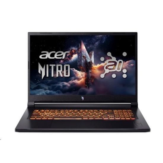 Obrázek ACER NTB Nitro V 17 AI (ANV17- 41- R70P), Ryzen 7 260, 17.3" QHD, 32 GB, 1 TB SSD, RTX 5060, Linux, Black
