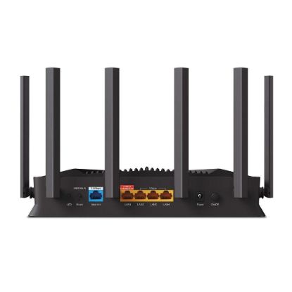 Obrázek TP- Link Archer GE400 EasyMesh WiFi7 router (BE6500, 2, 4GHz/ 5GHz, 1 x 2, 5GbEWAN, 1 x 2, 5GbELAN, 3xGbE, 1xUSB3.0)