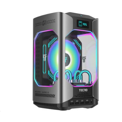 Obrázek TECNO PC MEGAMINI G1 Intel i9-13900H,32GB DDR5,1TB SSD,RTX4060 8GB,Water Cooling,WiFi6,BT5.2,RJ45 2.5G,2xUSB 3.2,2xUSB