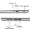 Obrázek ACER NTB Aspire Go 16 (AG16- 71P- 917C), Core 9 270H, 16" WUXGA, 16 GB, 512 GB SSD, Intel Graphics, Linux, Silver