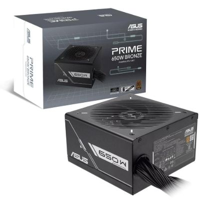 Obrázek ASUS zdroj Prime 650 W Bronze, 135mm, 80 Plus Bronze