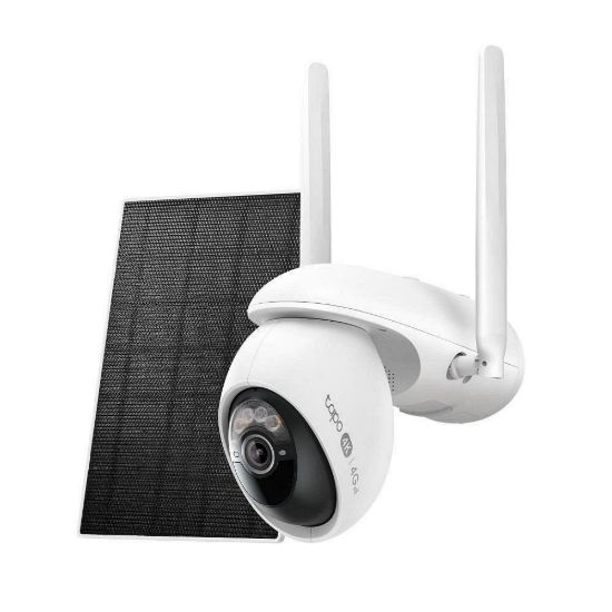 Obrázek TP- Link Tapo C665G KIT venkovní 4G LTE kamera, solární panel (8MP, 4K, 2168p, IR, 4G LTE, micro SD card, IP65)