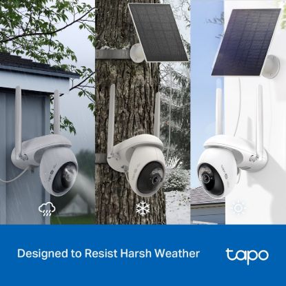 Obrázek TP- Link Tapo C665G KIT venkovní 4G LTE kamera, solární panel (8MP, 4K, 2168p, IR, 4G LTE, micro SD card, IP65)